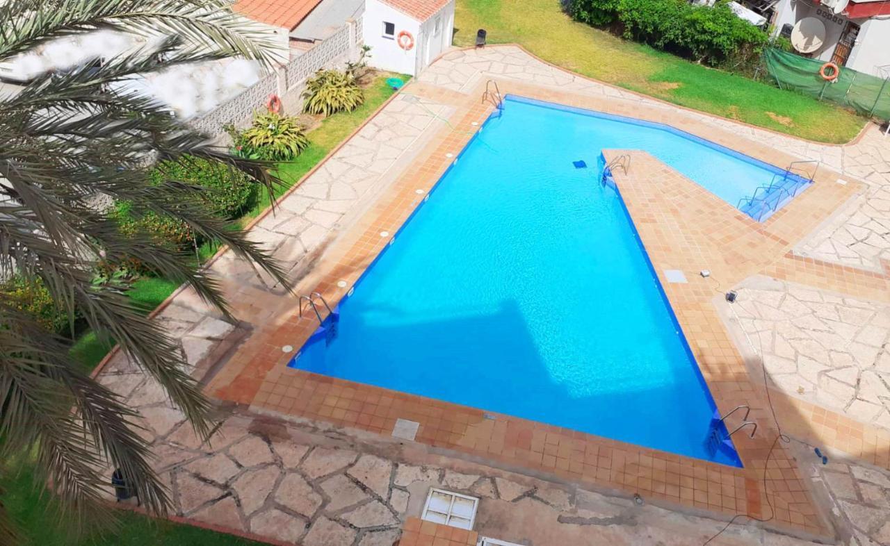 Bright Studio With Pool, Torrecilla Beach ネルハ エクステリア 写真